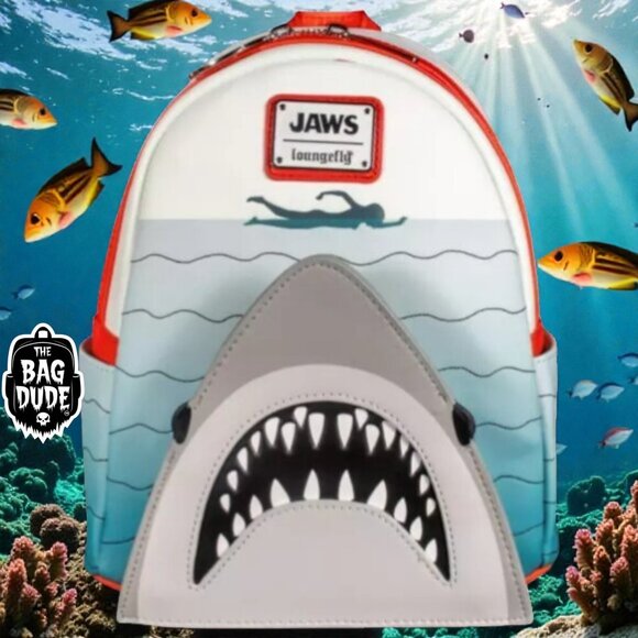 Loungefly Handbags - Loungefly Universal Studios Jaws Mini Backpack